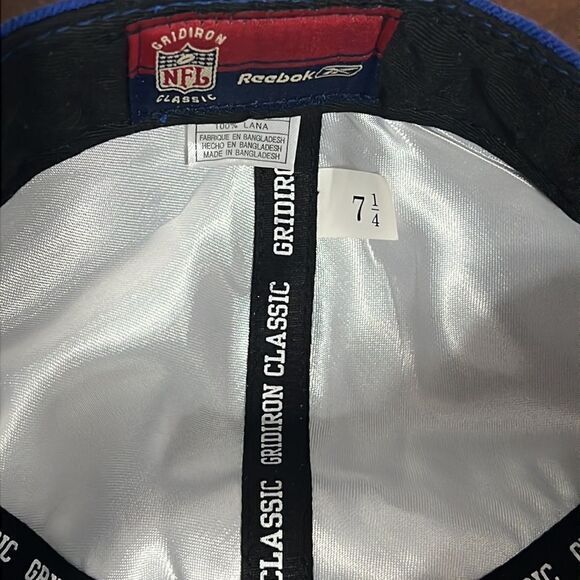 ๐ฅ๐ Vintage INDIANAPOLIS COLTS NFL Gridiron Classic Fitted 7โ1/4โ Hat EXCELLENT - Picture 7 of 9